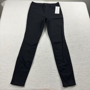 Athleta Jeans Women's 31 Black Flex Ultra Skinny Dark Wash High Rise Denim‎